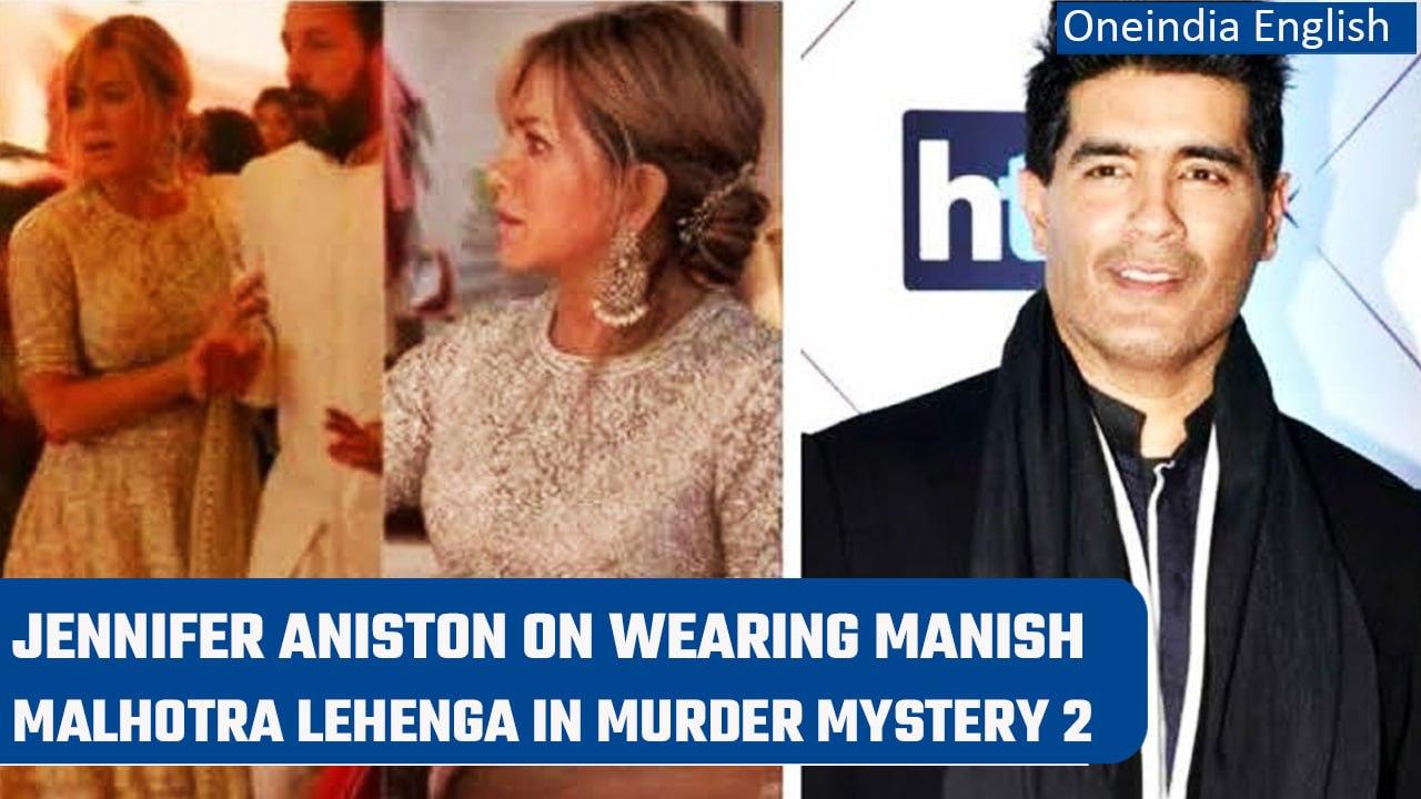 'Murder Mystery 2' gets desi twist; Jennifer Aniston dazzles a Manish Malhotra lehenga|Oneindia News