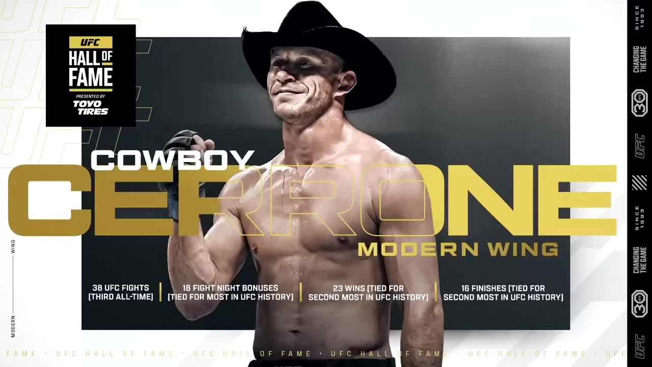 Watch Cowboy Cerrone Joins the UFC Hall of Fame | Boxing Clashes CLASS OF 2023
