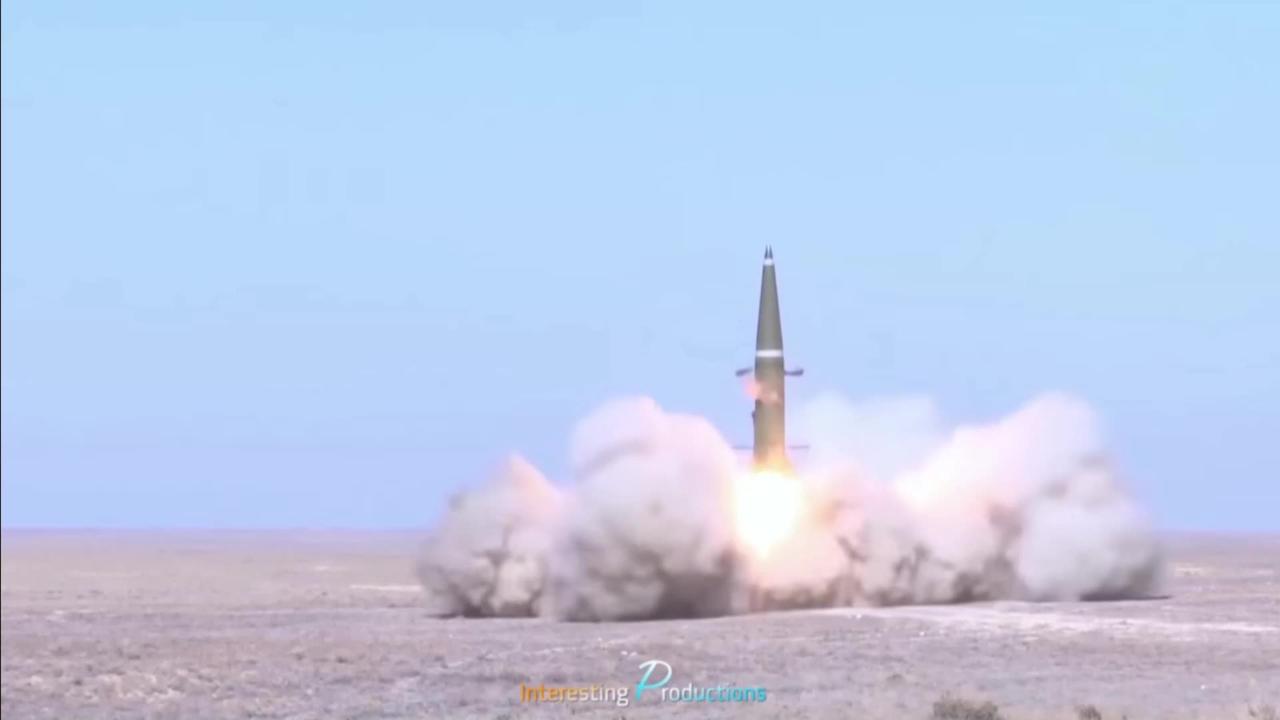 Lethal $3 Million 9K720 ISKANDER-M Missile System In War Action