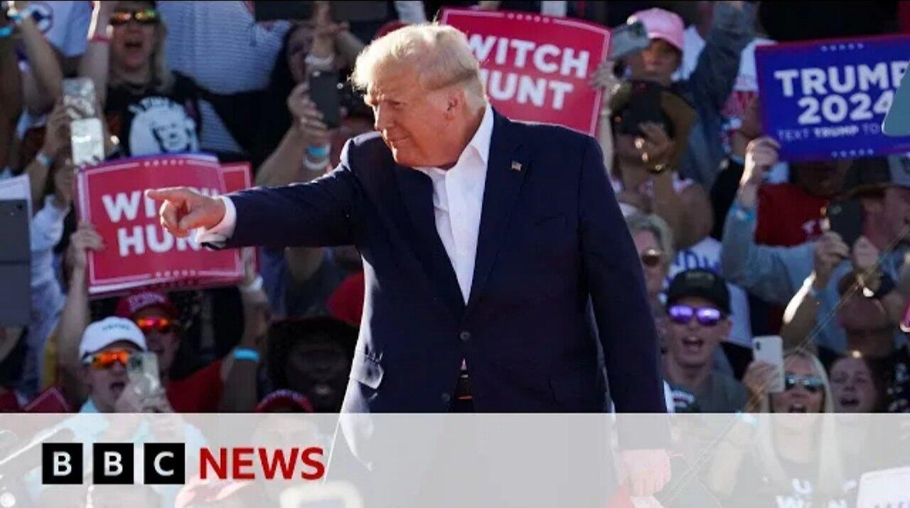 Thousands turn out for Donald Trump Texas rally