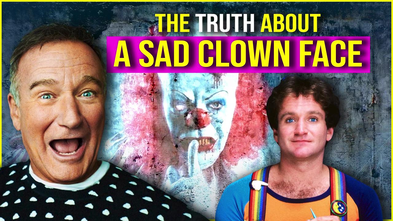 Robin Williams Didn't Commit Suicide? A Sad Clown Face Revealed