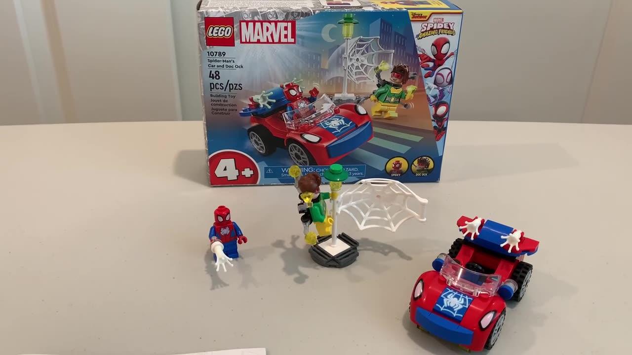 Lego Marvel Spider man’s Car and Doc Ock Set - One News Page VIDEO