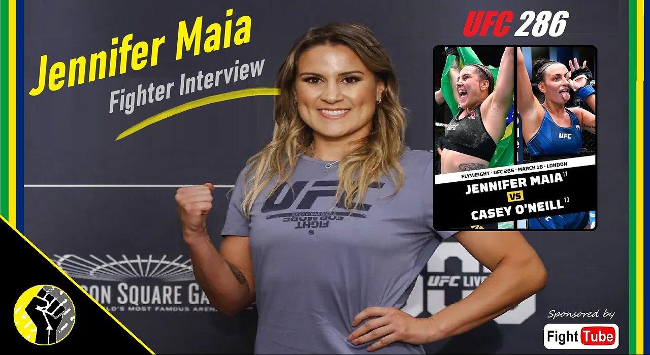 Jennifer Maia - UFC Fighter Interview