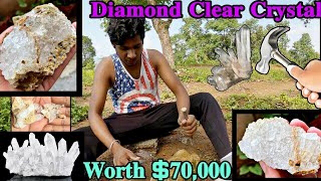 Crystal Mining | Worth ₹$ 70,000 😱 | Semi precious stones| pokhara | Luxrider
