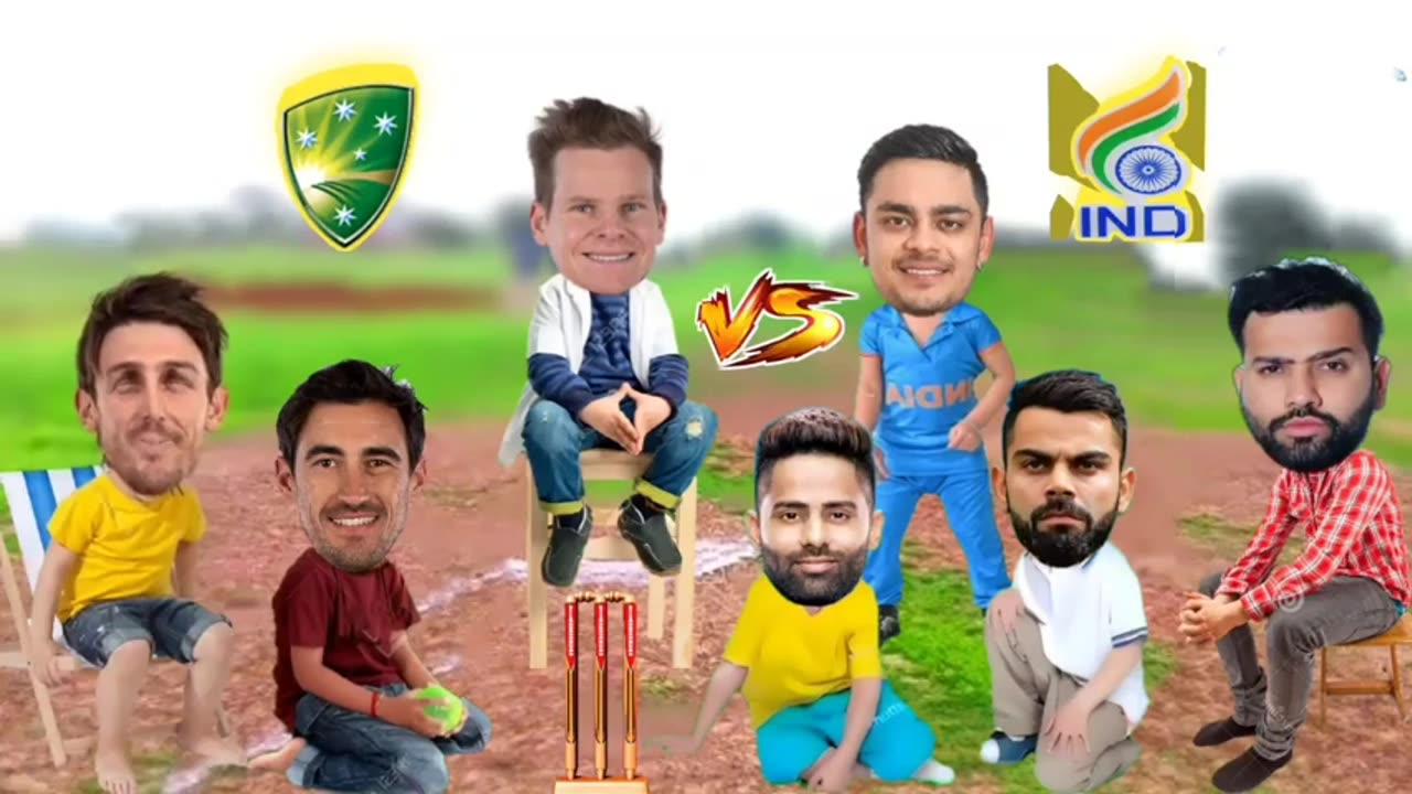 Cricket Comedy 😭 | Before Ind vs Aus 3rd ODI Match | Rohit Sharma Virat Kohli Steven Smith Starc