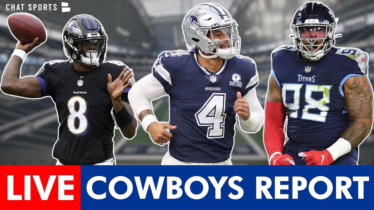 Cowboys Report LIVE: Trade Rumors, Targets & 7-Round Mock DRaft