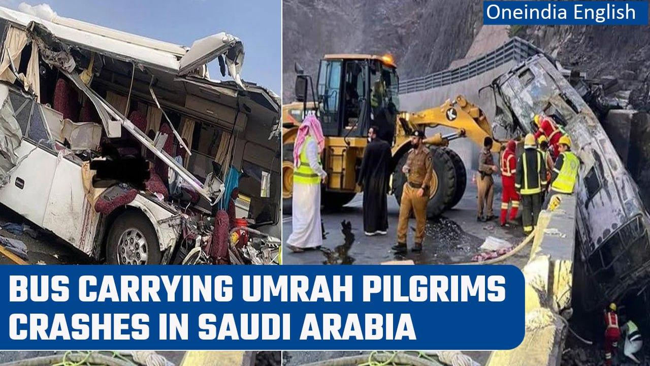 Saudi Arabia: At least 20 Umrah pilgrims lose life, 29 injured in bus crash | Oneindia News