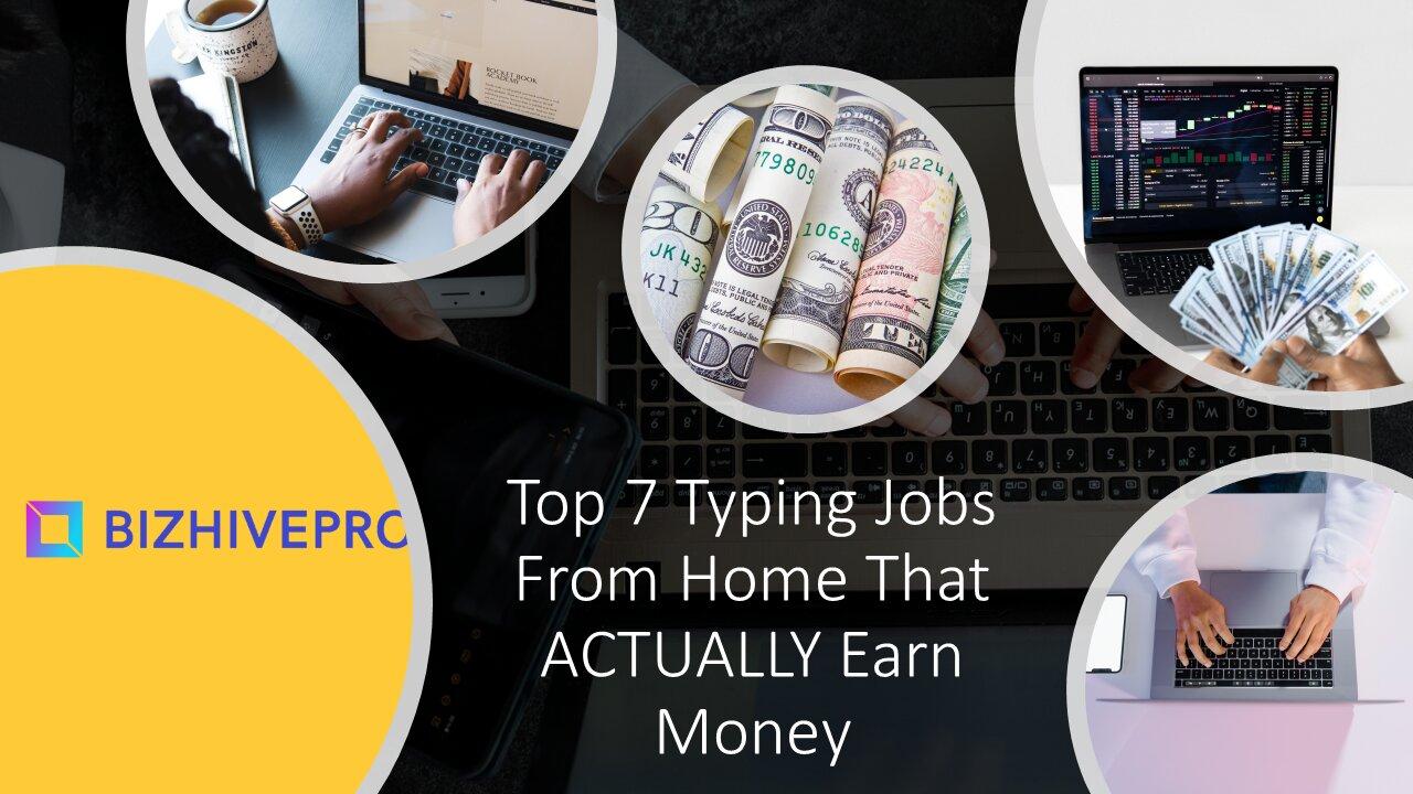 🤑 7 High-Paying Typing Jobs From Home That Will Help You Make Money 💰