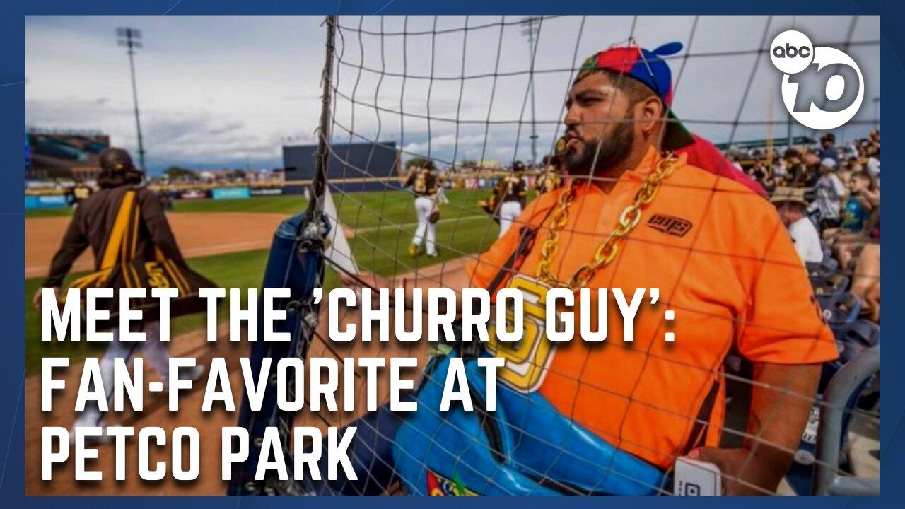 Meet the 'Churro Guy': Die-hard Padres fan adored by many at Petco Park
