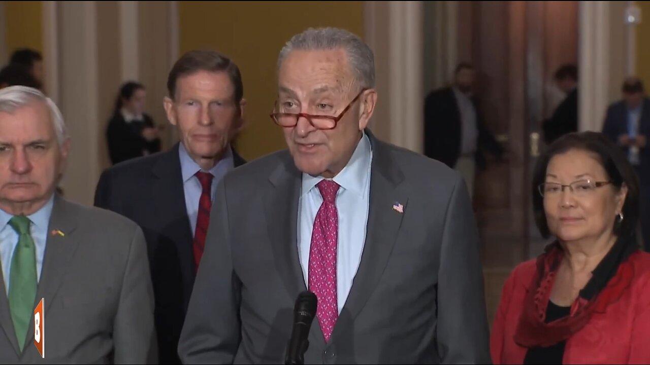 MOMENTS AGO: Sen. Chuck Schumer, Other Senate Democrats holding news conference...