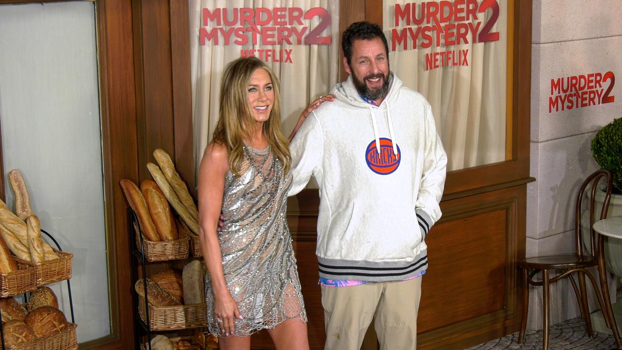 Jennifer Aniston and Adam Sandler 'Murder Mystery 2' Los Angeles Premiere Red Carpet Arrivals