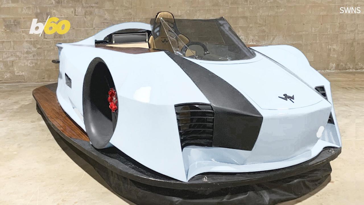 Check Out This New Hovercraft Designed to Look and Feel Like a Luxury Sports Car