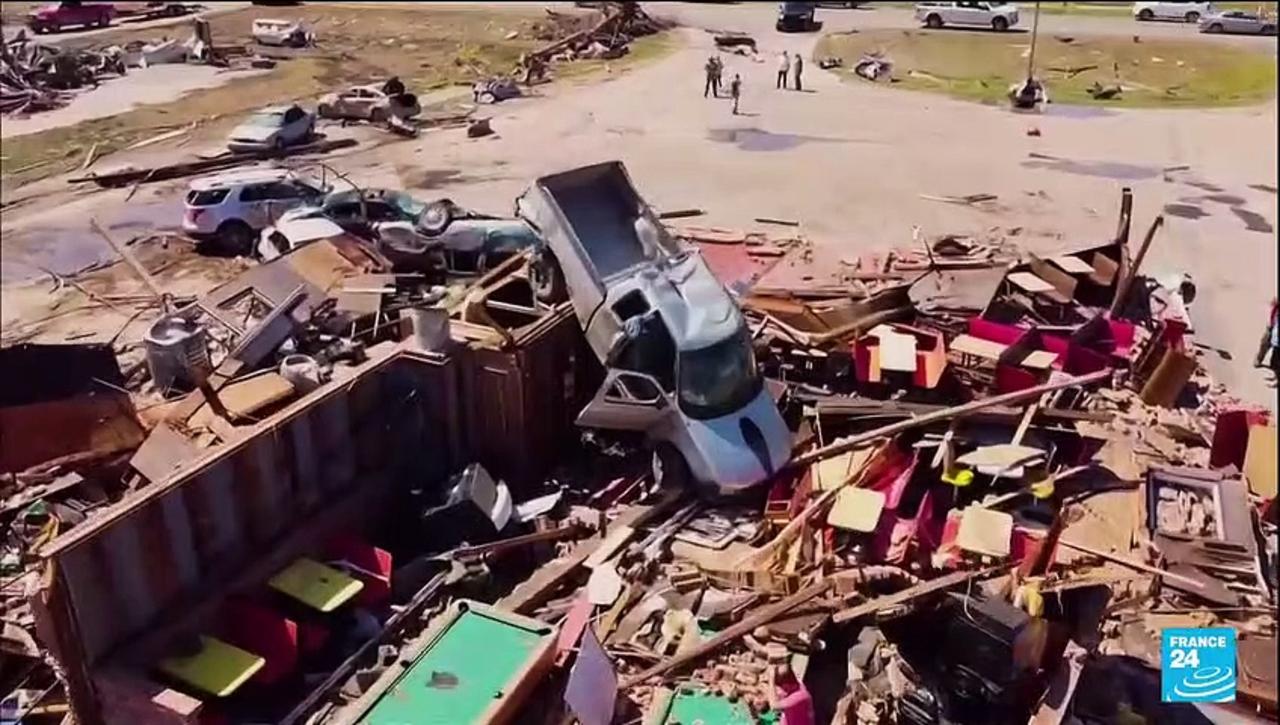 How a giant fridge saved nine people from Mississippi tornado