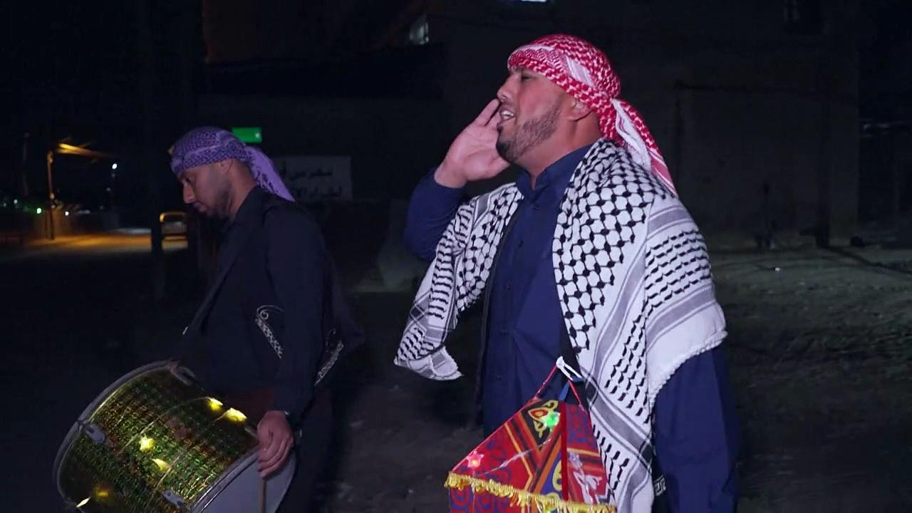 Traditional Ramadan 'Musaharati' walks Gaza streets, waking the faithful