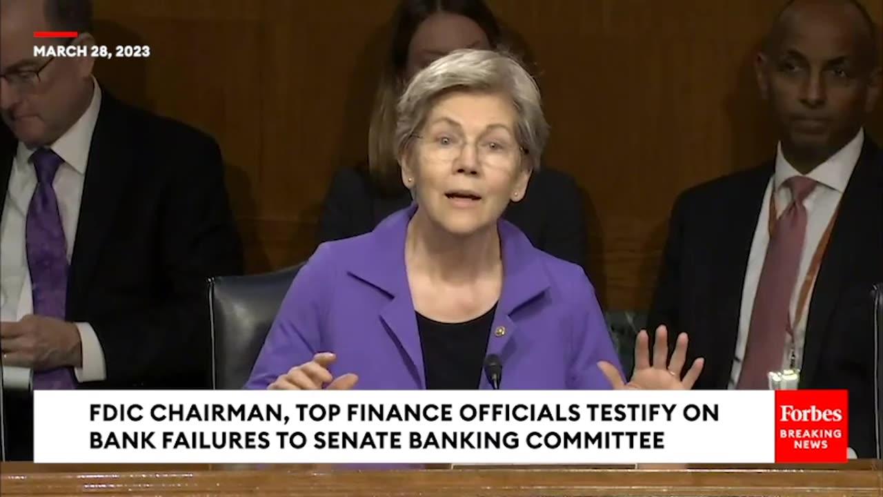 'Must Be Held Accountable'- Warren Slams Silicon Valley Bank Executives, Lack Of Regulation