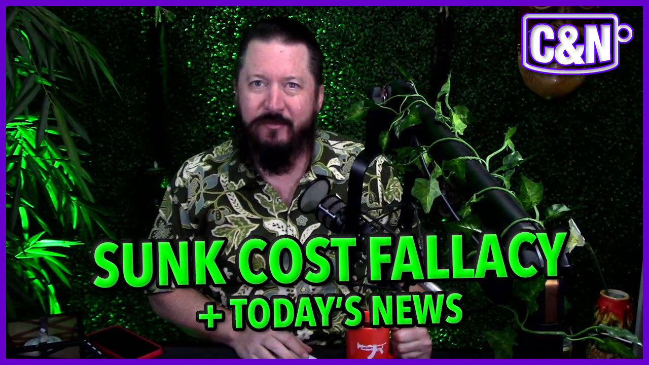 Sunk Cost Fallacy 🔥 + News Of The Day ☕ Live Show 03.29.23