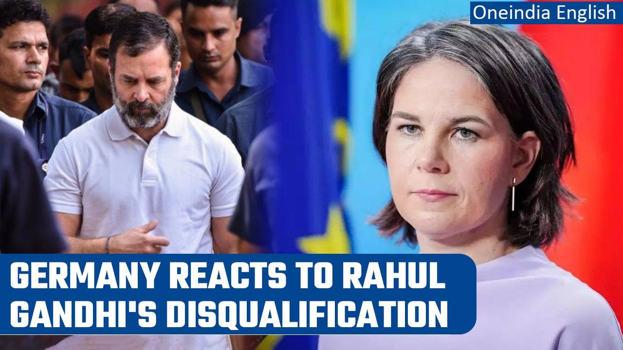 German Foreign Ministry addresses Rahul Gandhi's disqualification as an MP | Oneindia News