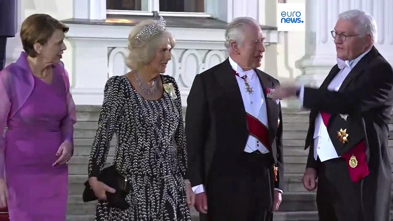 King Charles in Germany on first international visit as British monarch