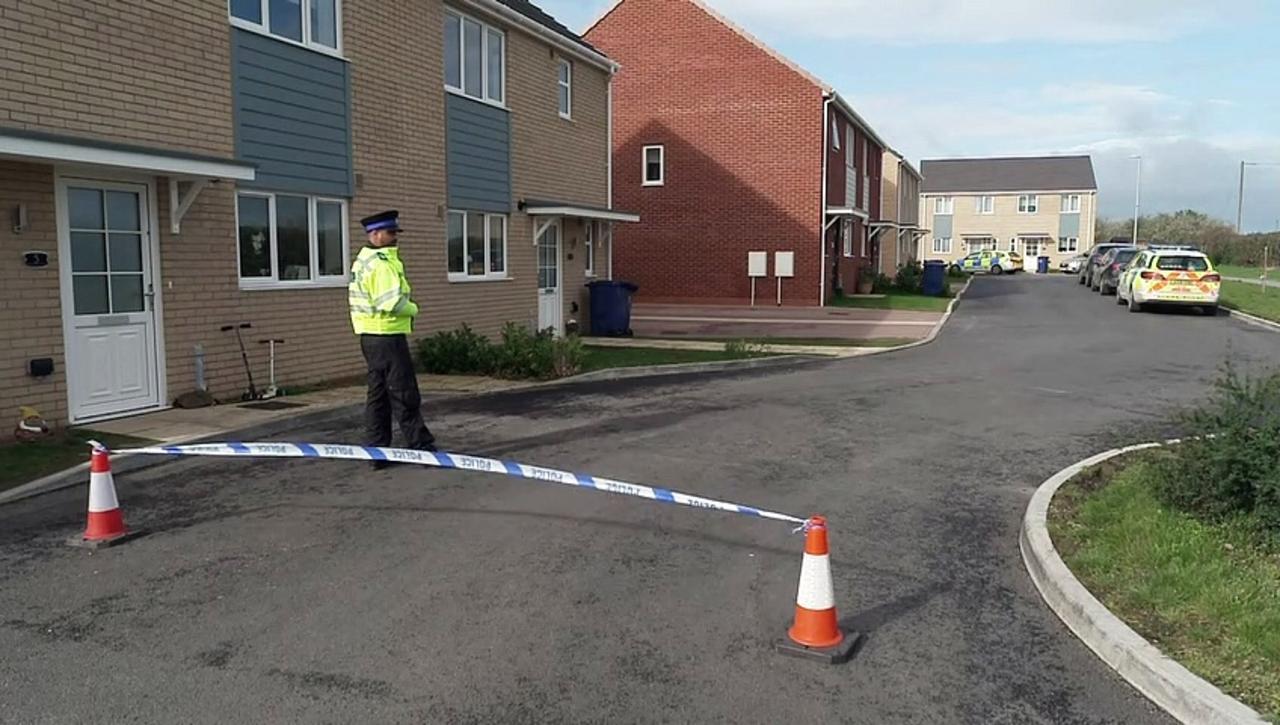 Police attend scene of shooting in Bluntisham, Cambridgeshire