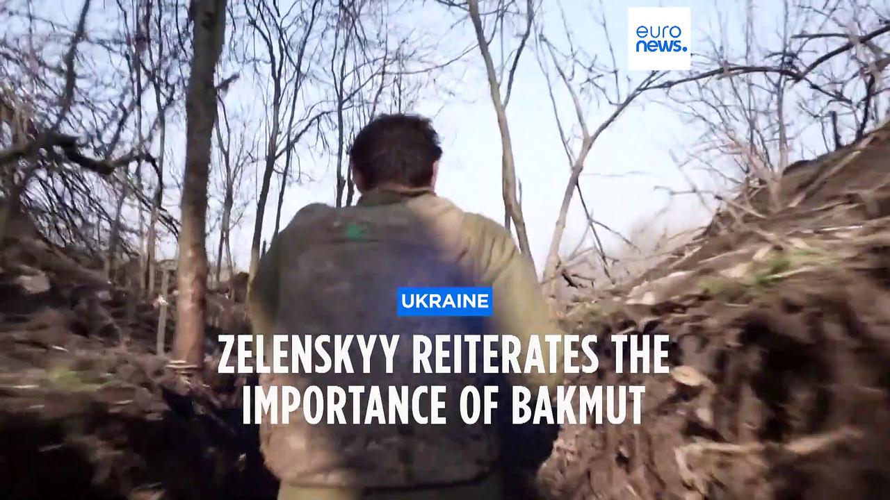 President Zelenskyy warns losses in Bakhmut will be sold as 'victory' by Kremlin