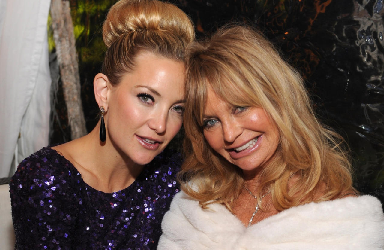 Kate Hudson praises mother Goldie Hawn for telling her critics to 'go f*** themselves'