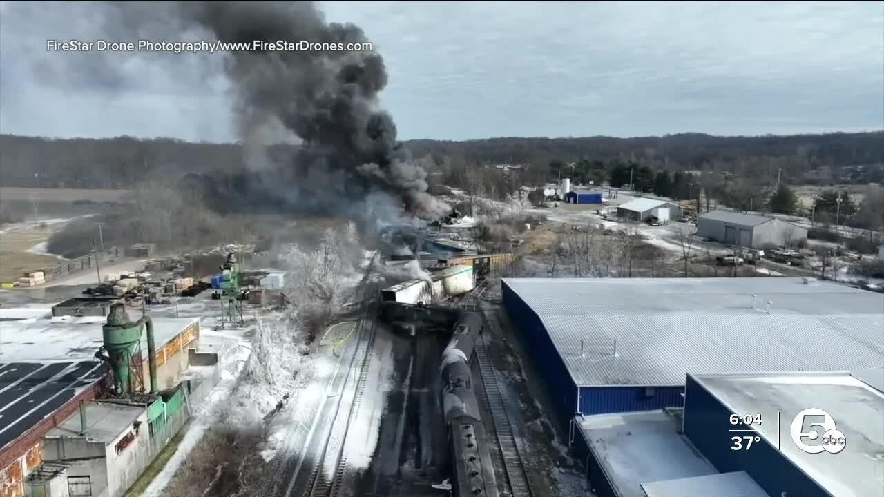 Norfolk Southern will use Ohio-based firms for East Palestine derailment cleanup
