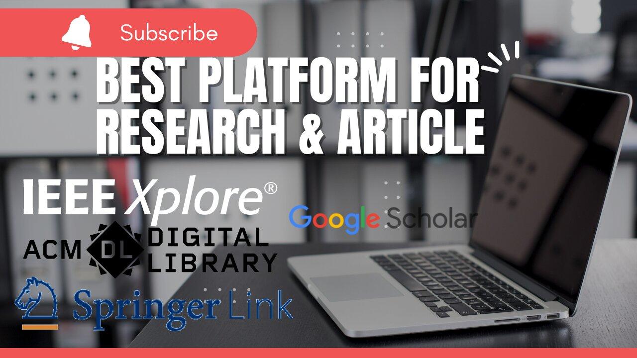 best websites for research articles