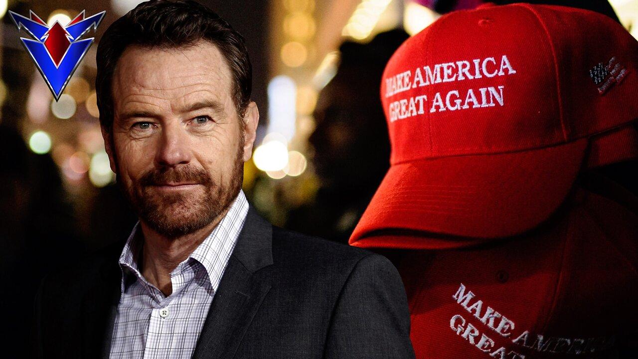 Bryan Cranston OFFENDED By MAGA HAT -