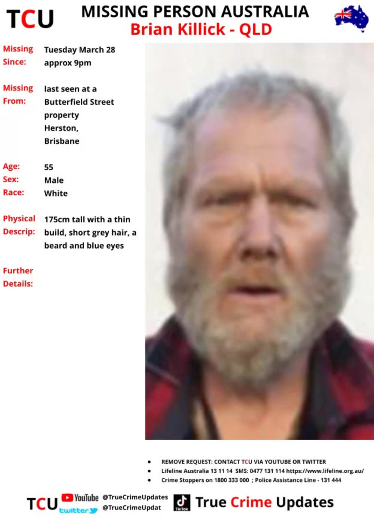 Missing Person Australia Brian Killick One News Page VIDEO