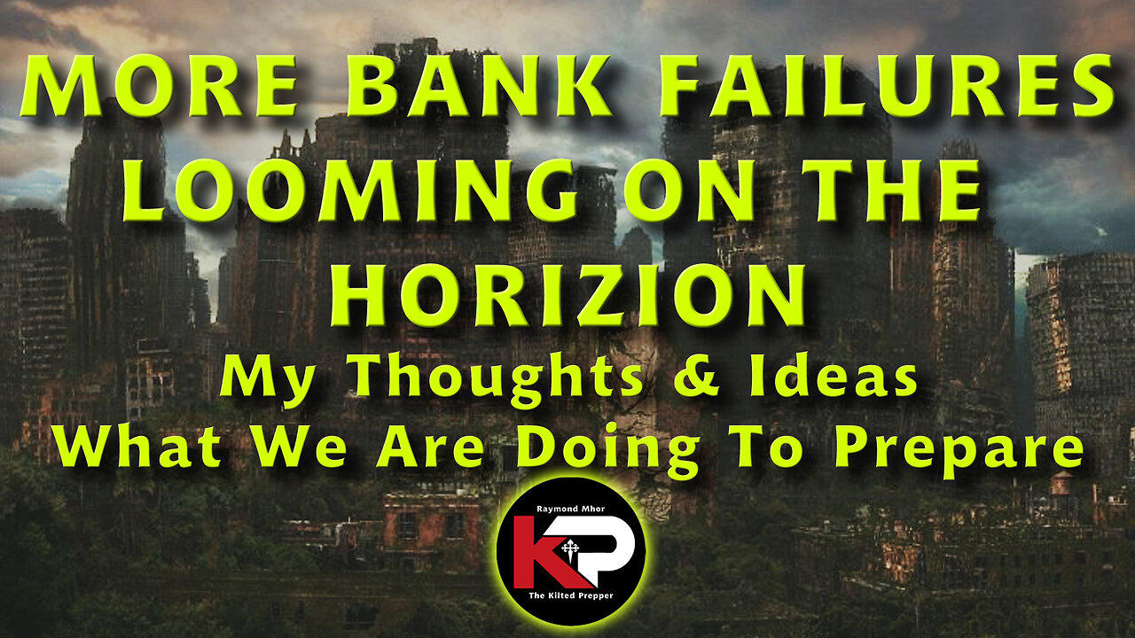 MORE BANKS TO FOLLOW - MY THOUGHTS AND WHAT WE ARE DOING TO PREPARE