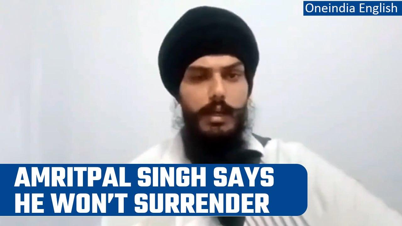 Amritpal Singh releases second video while being on the run | Watch | Oneindia News