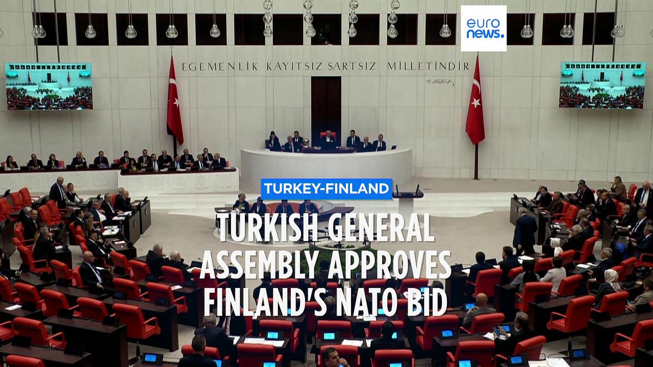'Welcome to NATO': Turkey's parliament ratifies Finland's membership