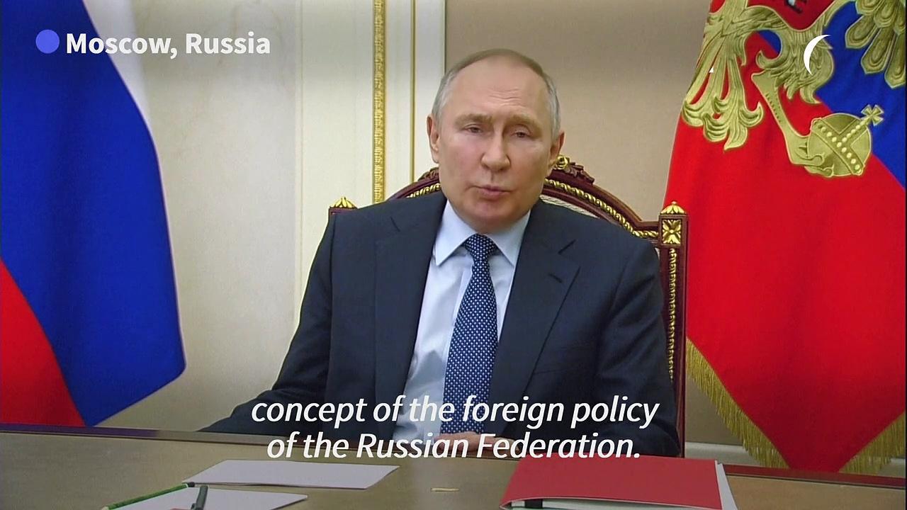 Russia adopts 'updated' foreign policy strategy: Putin