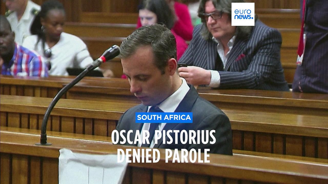 Parole board refuses early release for convicted killer Oscar Pistorius