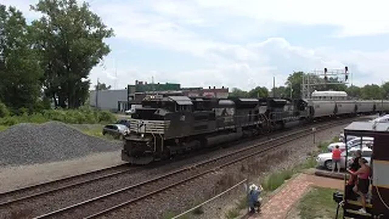 Norfolk Southern Grain Train from Marion, Ohio August 20, 2022