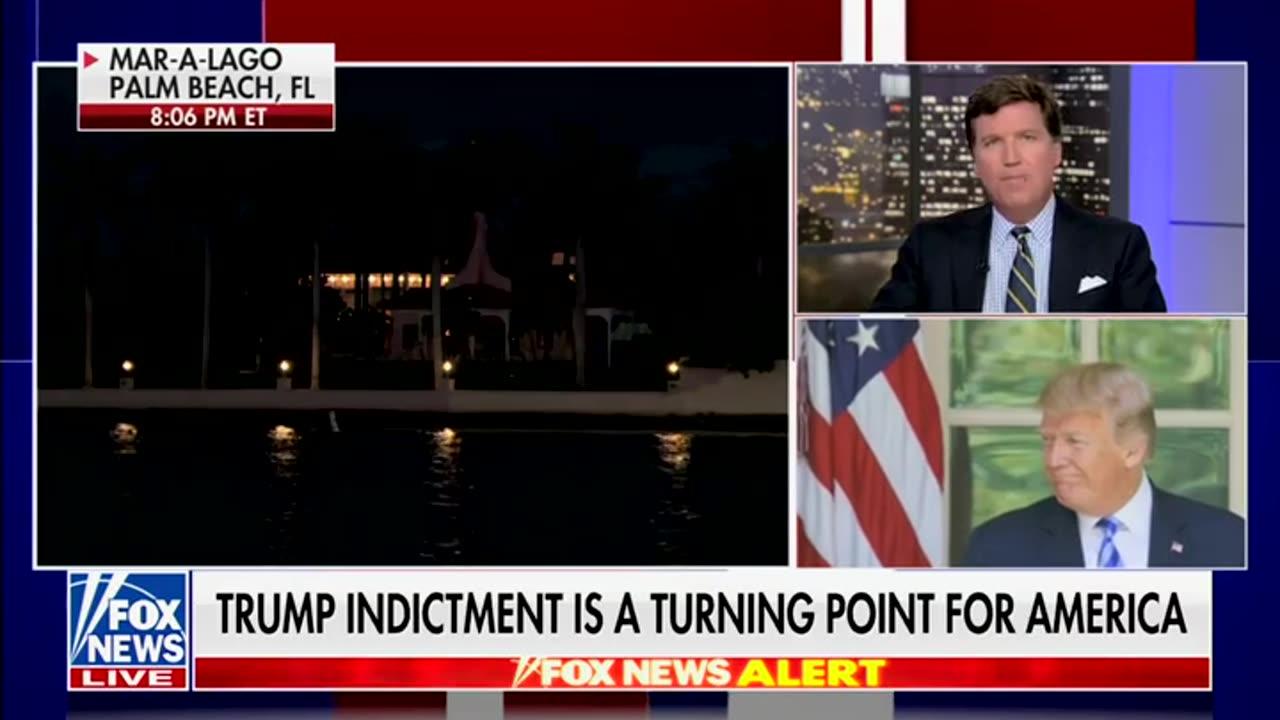 'There Is No Coming Back': Tucker Reacts To Trump Indictment