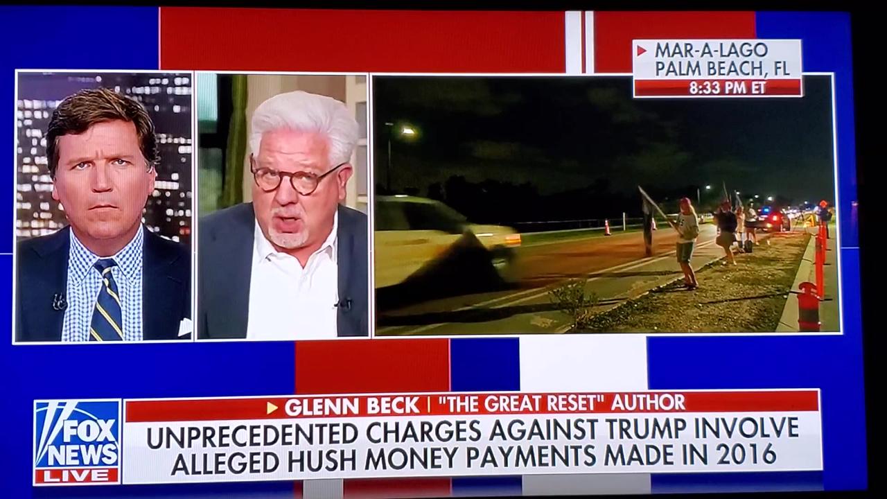 Glenn Beck on Tucker Carlson Tonight Mar 30, 2023 and what is coming