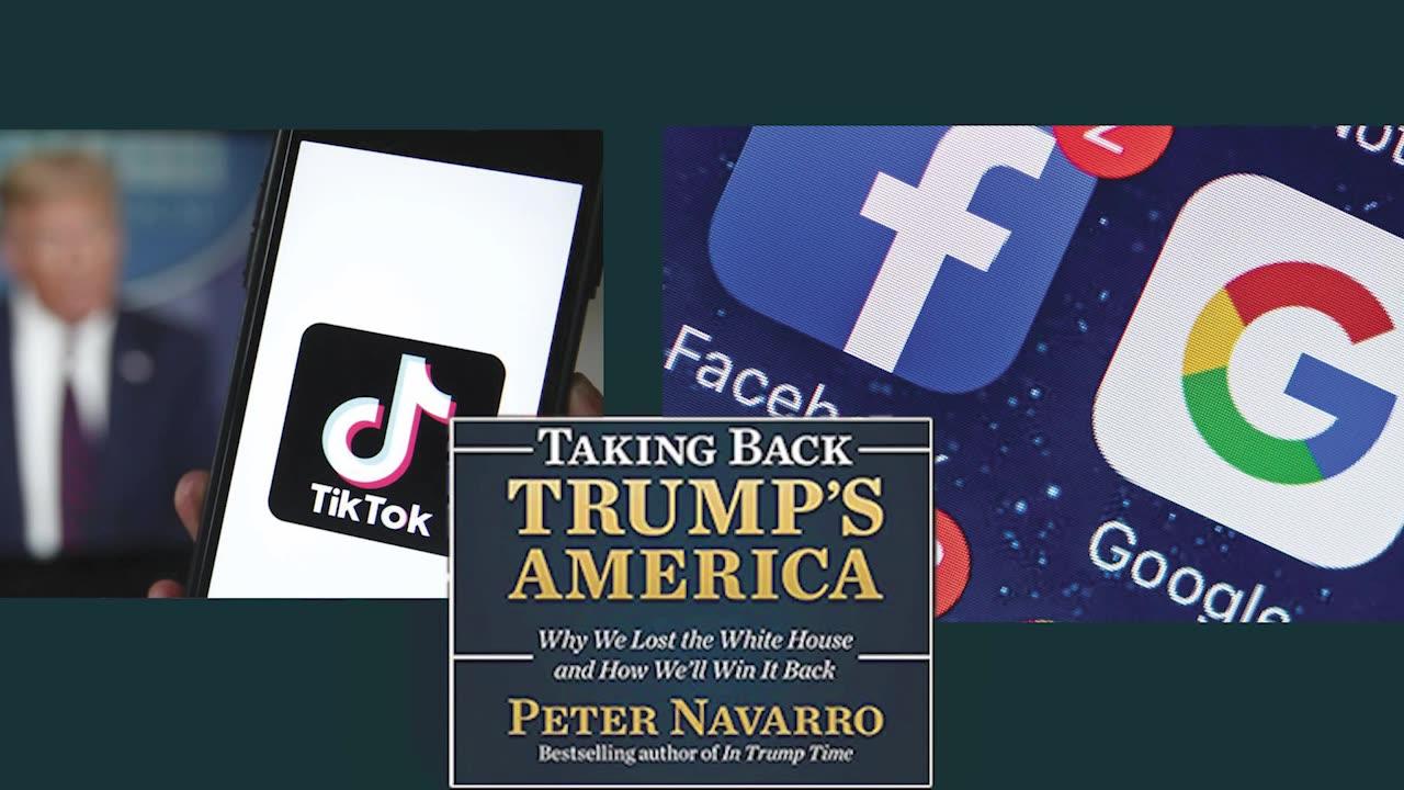 Peter Navarro | Taking Back Trump's America | After TikTok, Let’s Break up Facebook and Google