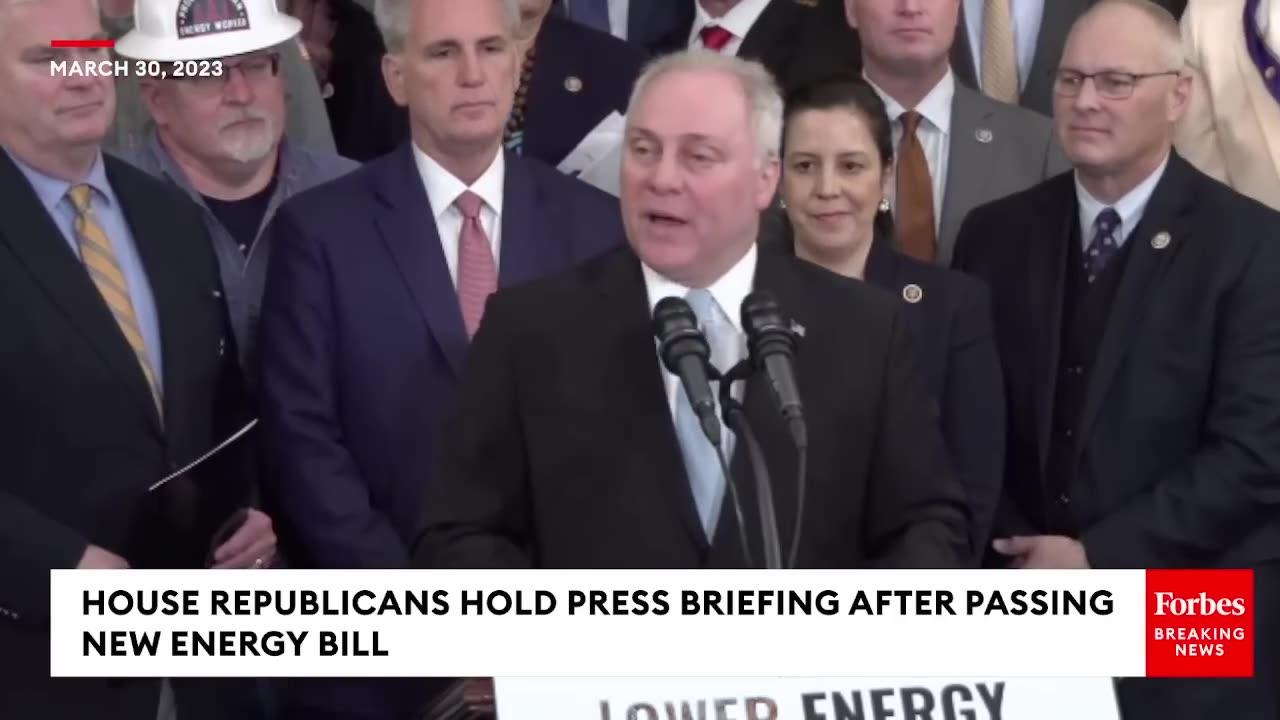 JUST IN- House Republicans Take A Victory Lap Passing Their Energy Bill