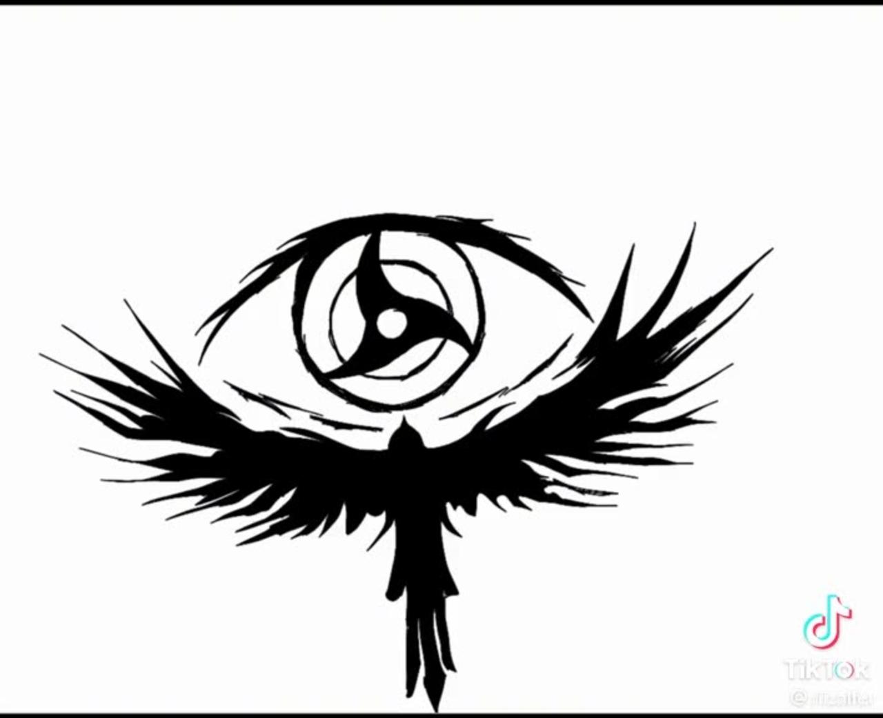 One of the powerfull mangekyo sharingan | Uchiha Itachi eyes