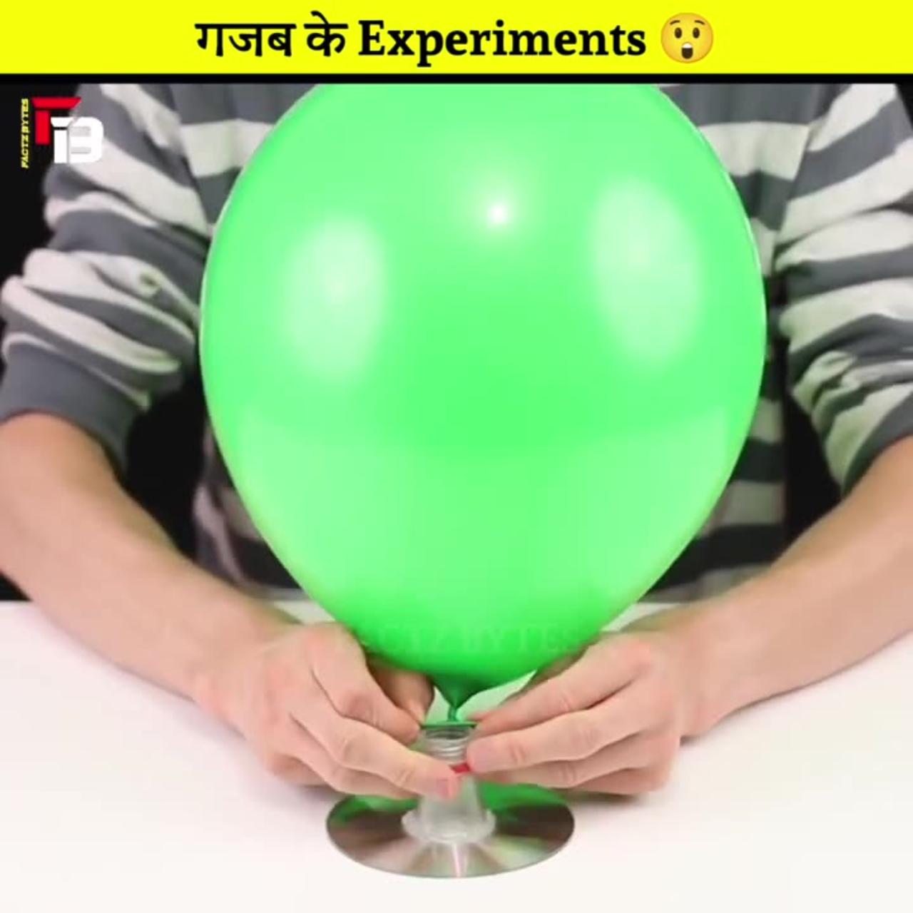 Bomb blast in science experiment 😱