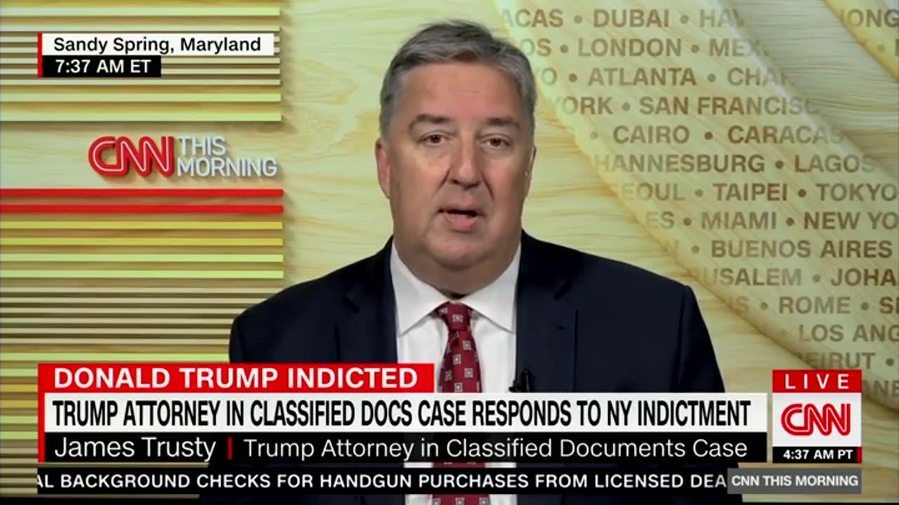 Trump Attorney Says Indictment Is An 'Astounding Bad Moment' In US