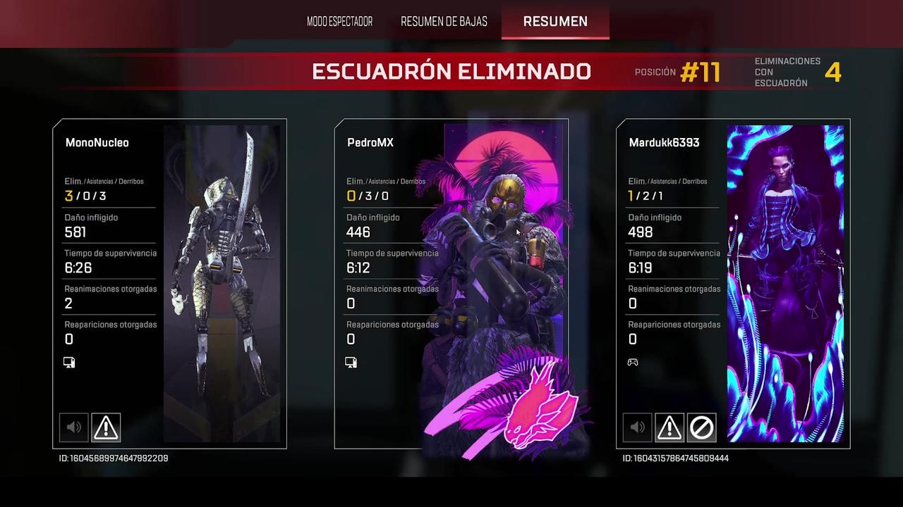 Apex Legends Clips de nuestros errores.