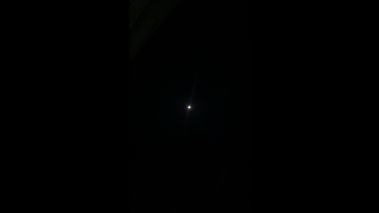 The moon is out tonight. One News Page VIDEO