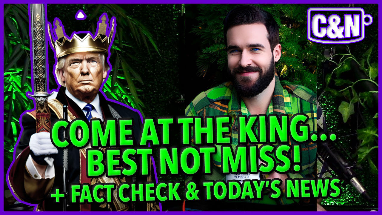 You Come At The King- You Best Not Miss 🔥 Fact Check + News  ☕ Live Show 03.31.23 #factcheck #trump
