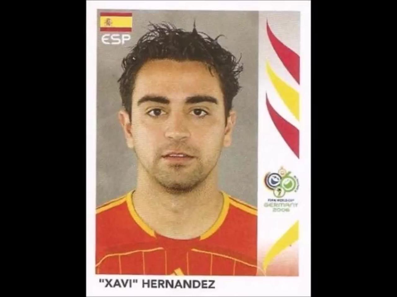 PANINI STICKERS SPAIN TEAM WORLD CUP 2006