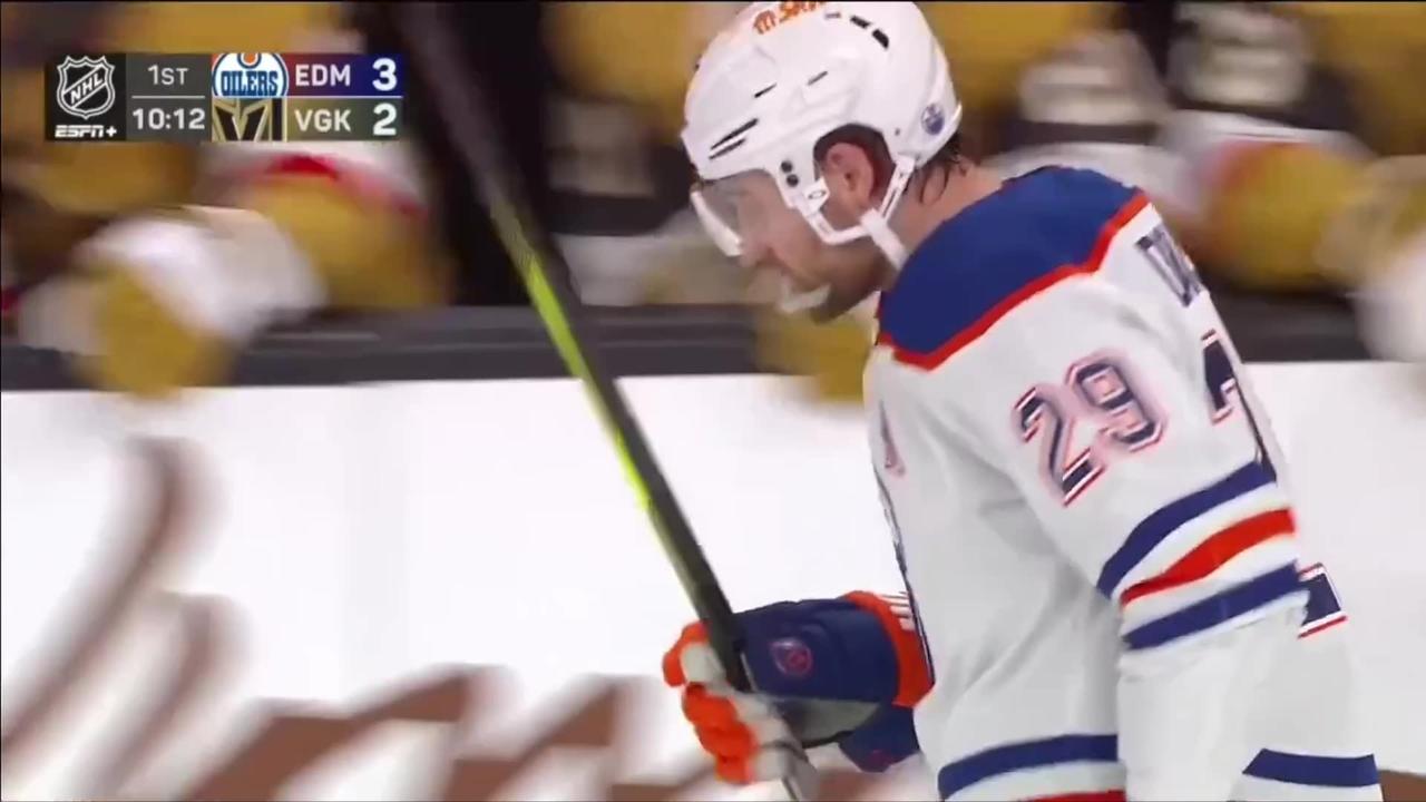 Leon Draisaitl scores 47th Goal of the year