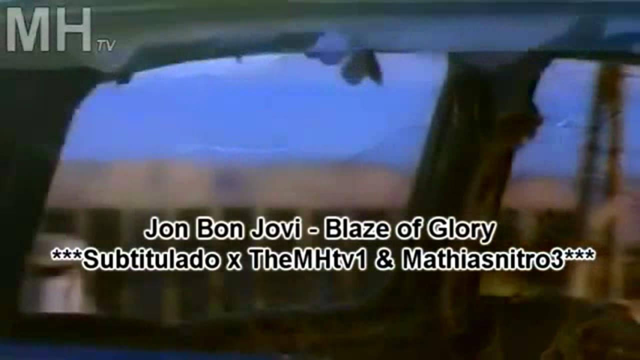 BLAZE OF GLORY music video by Bon Jovi : from the Young Guns movie soundtrack
