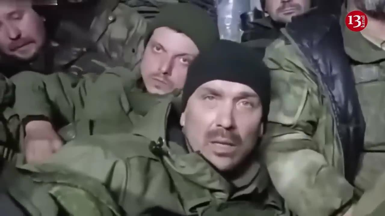 Russian soldiers refuses to comply with command order