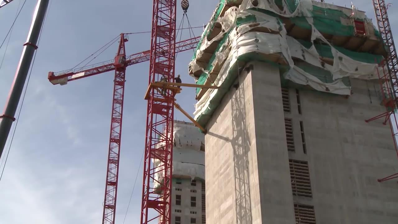 How to build a tower crane One News Page VIDEO